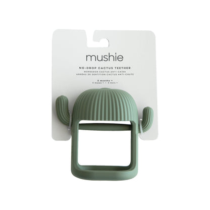No-Drop Cactus Teether Mushie Lil Tulips