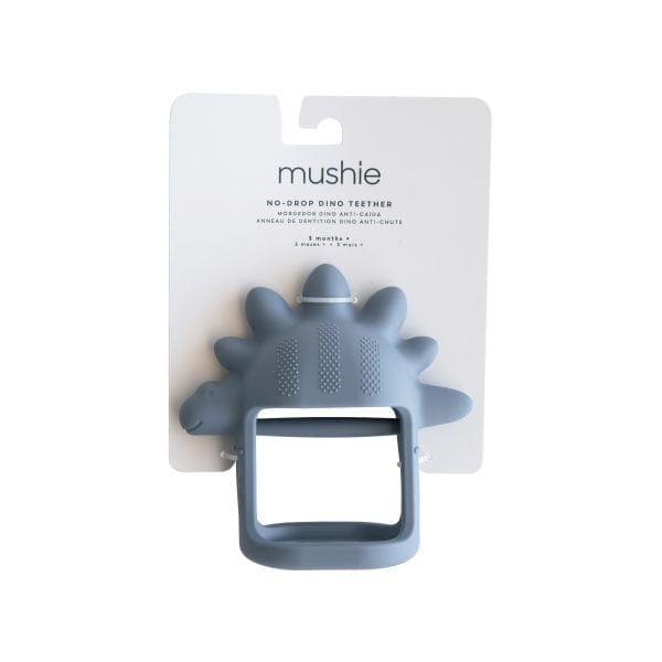 No-Drop Dino Teether Mushie Lil Tulips