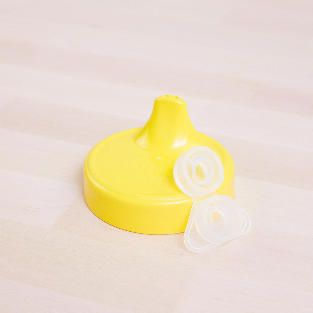 No-Spill Sippy Cup Lid + Valve Yellow RePlay Lil Tulips