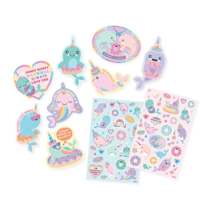 Nom Nom Narwhals Scented Stickers OOLY Lil Tulips