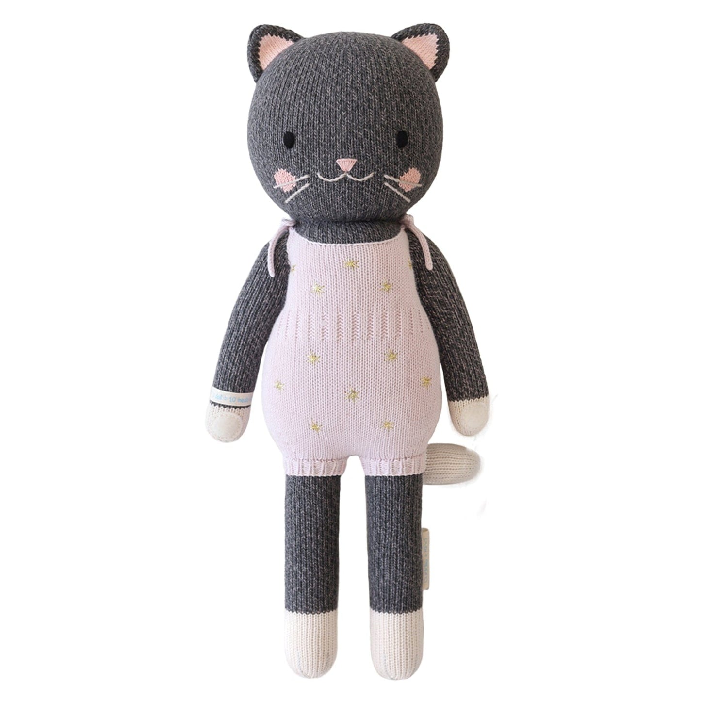 Nova the Kitten Hand Knit Doll cuddle+kind Lil Tulips