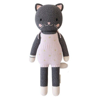 Nova the Kitten Hand Knit Doll cuddle+kind Lil Tulips