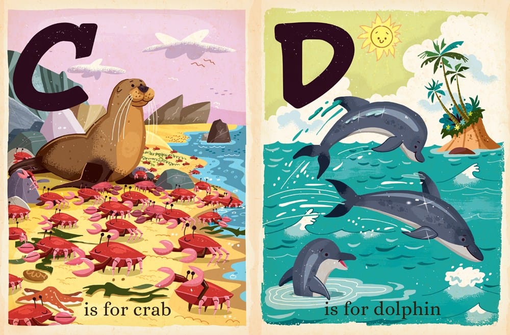 O is for Ocean Babylit Lil Tulips