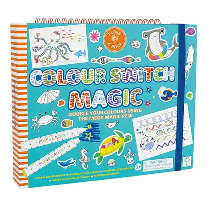 Ocean Color Switch Magic Floss and Rock Lil Tulips