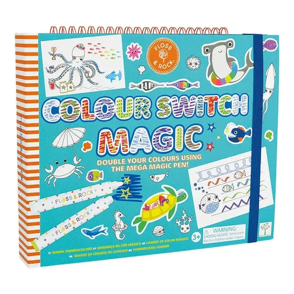 Ocean Color Switch Magic Floss and Rock Lil Tulips