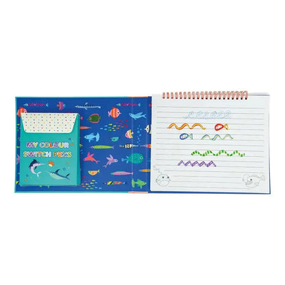 Ocean Color Switch Magic Floss and Rock Lil Tulips