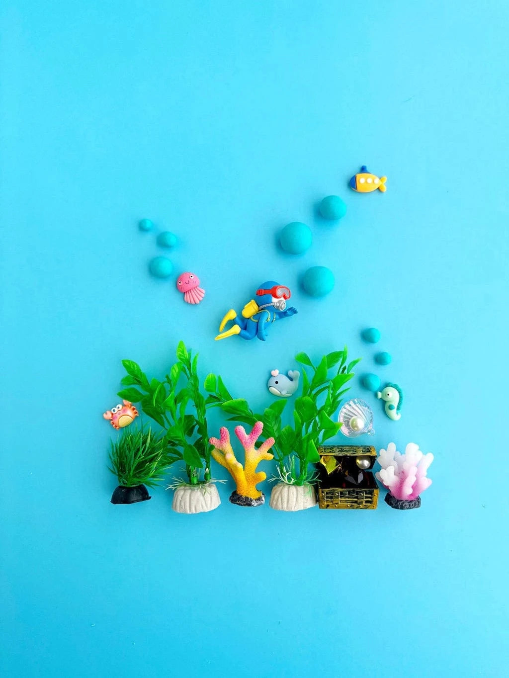 Ocean Explorer Kiddough Play Kit Earth Grown KidDoughs Lil Tulips