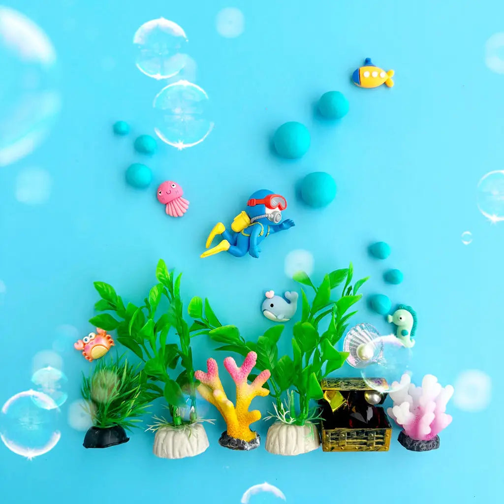 Ocean Explorer Kiddough Play Kit Earth Grown KidDoughs Lil Tulips