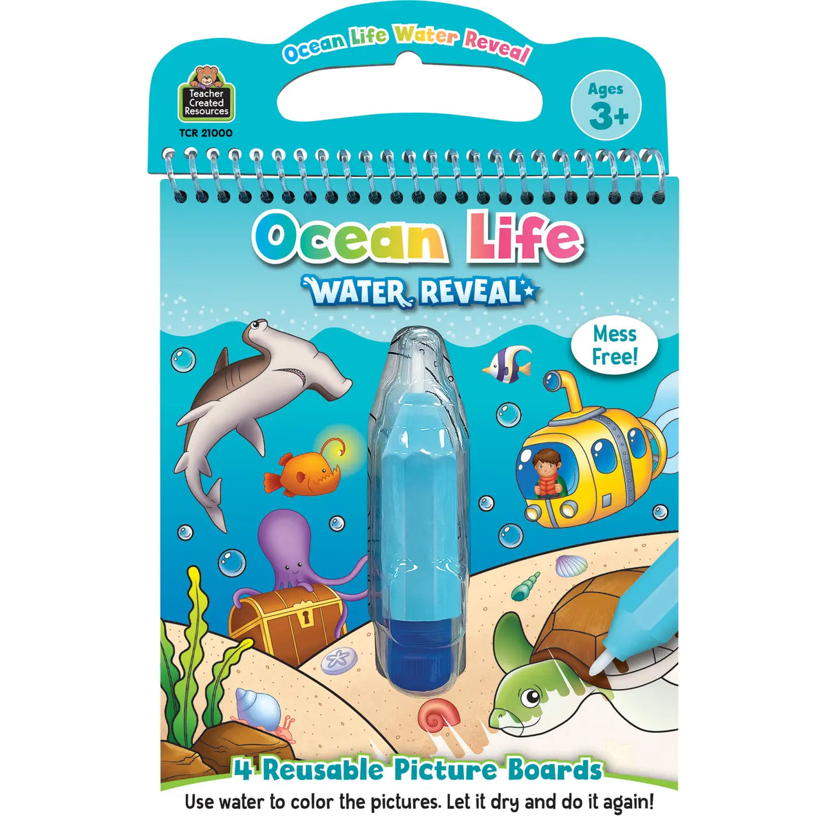 Ocean Life Water Reveal Teacher Created Resources Lil Tulips