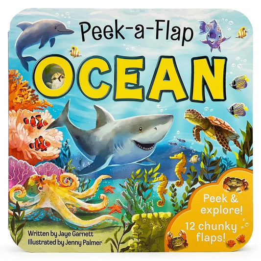 Ocean Lift-A-Flap Board Book Cottage Door Press Lil Tulips