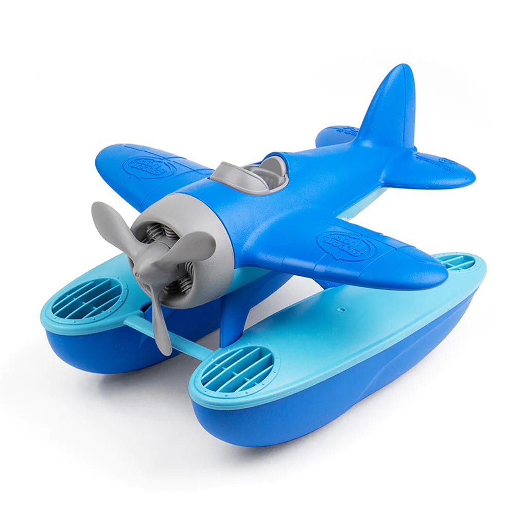 OceanBound Seaplane Navy Blue Wings Green Toys Lil Tulips