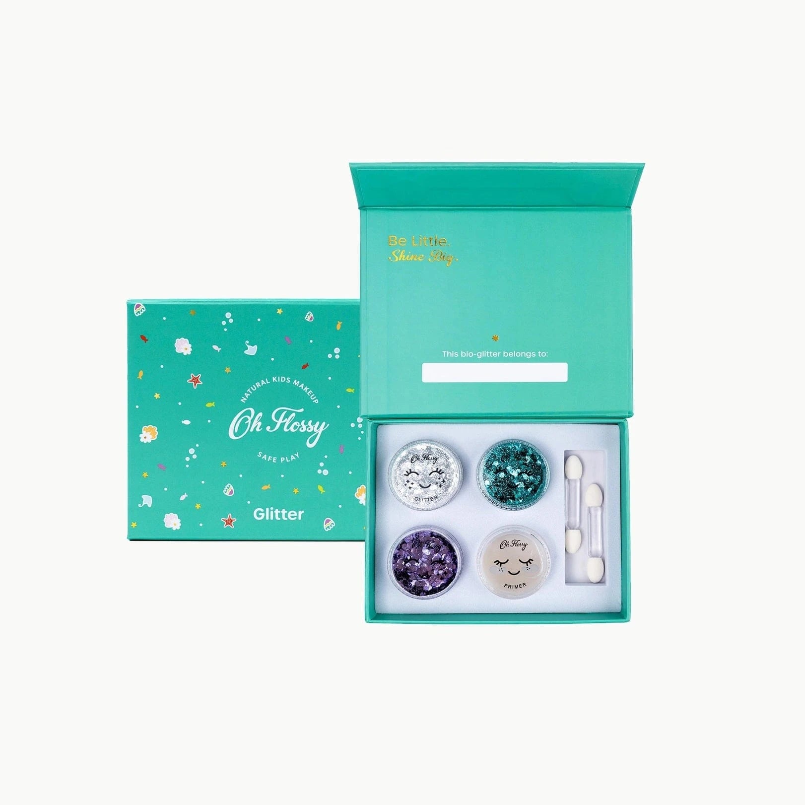 Oh Flossy Kids Under the Sea Glitter Set Oh Flossy Lil Tulips