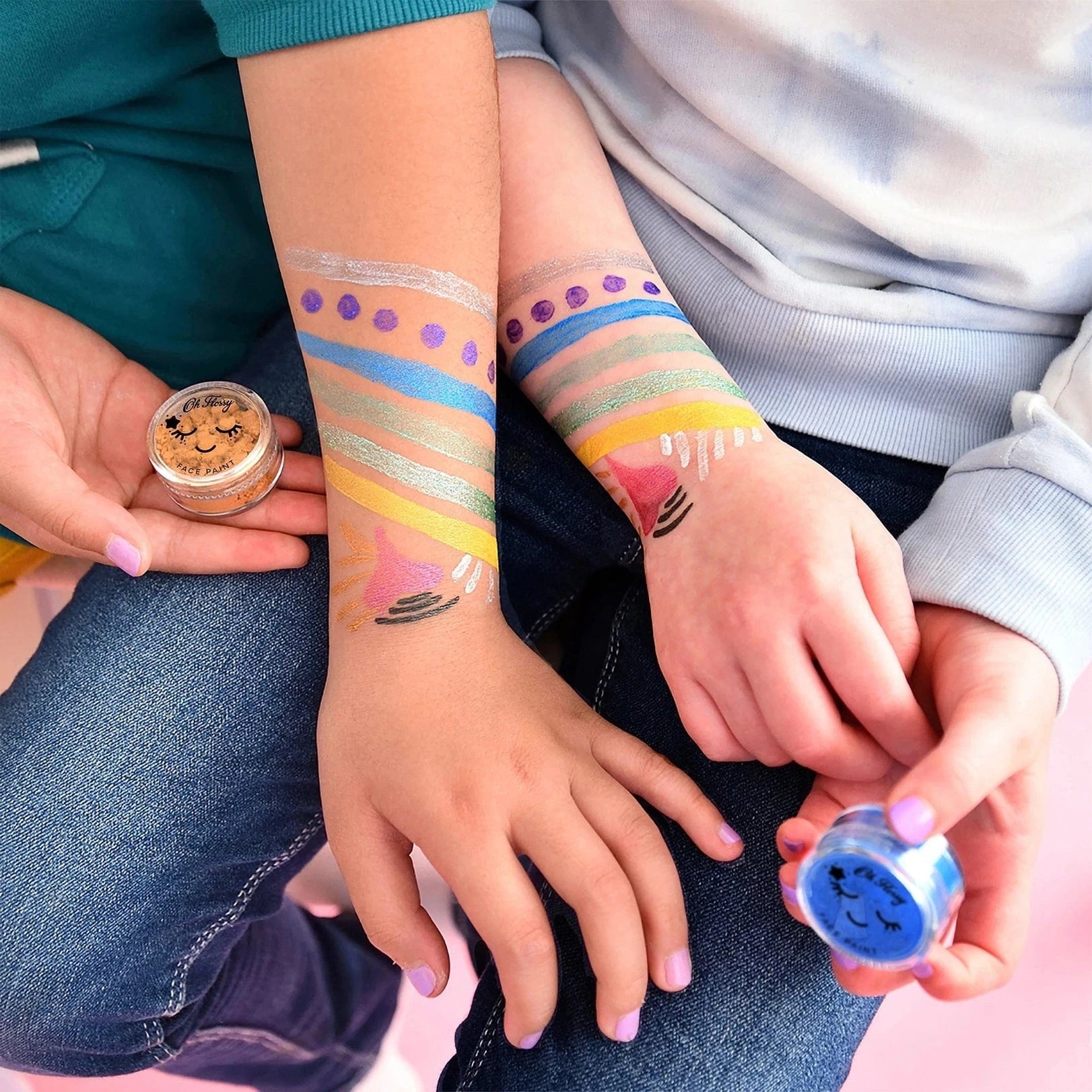 Oh Flossy Magic Garden Face Paint Set Oh Flossy Lil Tulips