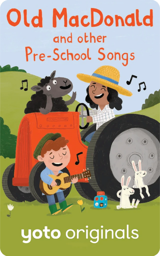 Old Macdonald and other Pre- School Songs - Audiobook Card Yoto Lil Tulips