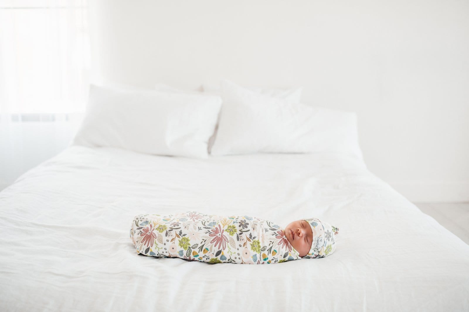 Olive Knit Swaddle Blanket Copper Pearl Lil Tulips