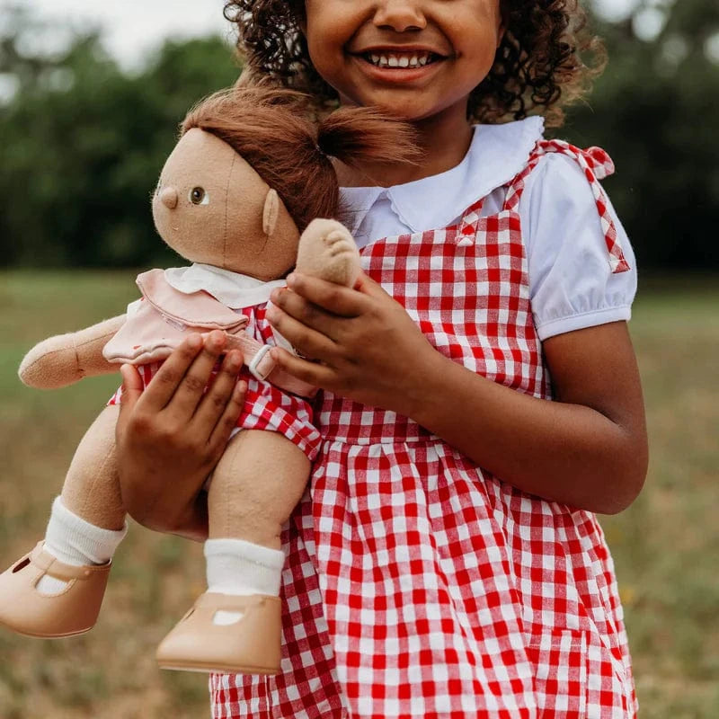 Olli Ella - Cherry Gingham Outfit Set Olli Ella Lil Tulips