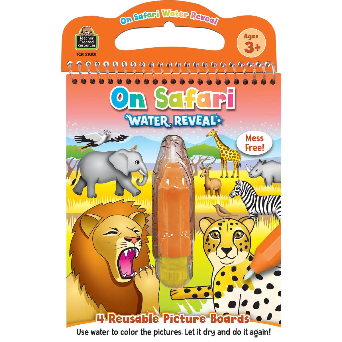 On Safari Water Reveal Teacher Created Resources Lil Tulips