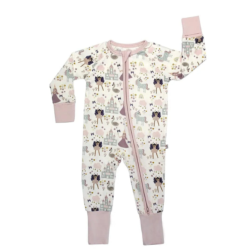 Once Upon a Time Bamboo Convertible Baby Pajama Romper Emerson and Friends Baby & Toddler Clothing Lil Tulips