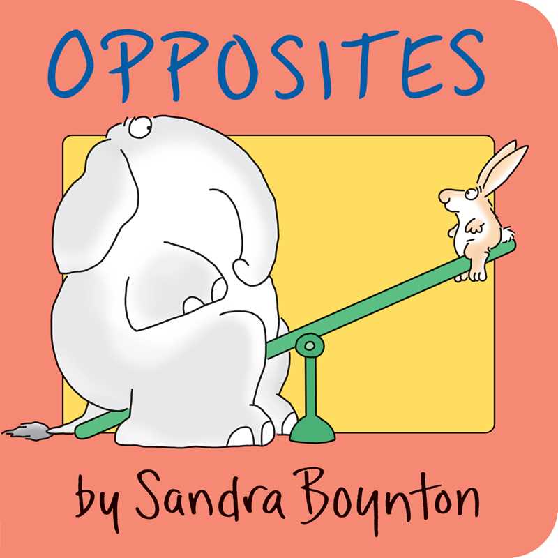 Opposites - Board Book Sandra Boynton Books Lil Tulips