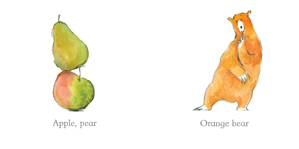 Orange Pear Apple Bear Simon & Schuster Books Lil Tulips