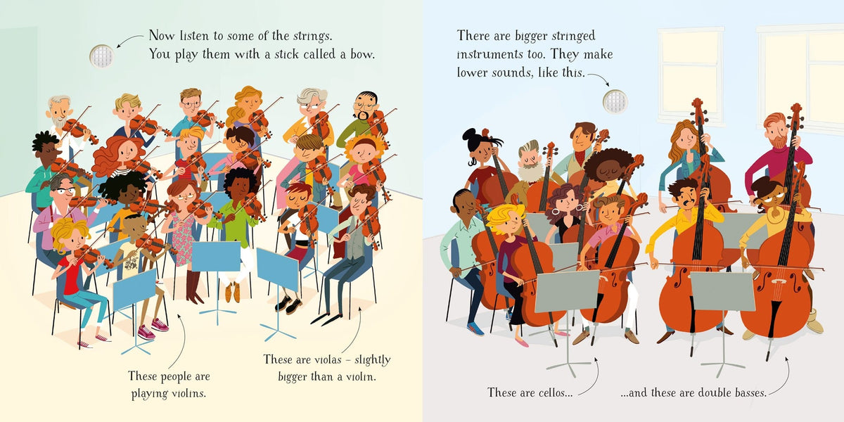 Orchestra Sound Book Harper Collins Childrens Lil Tulips