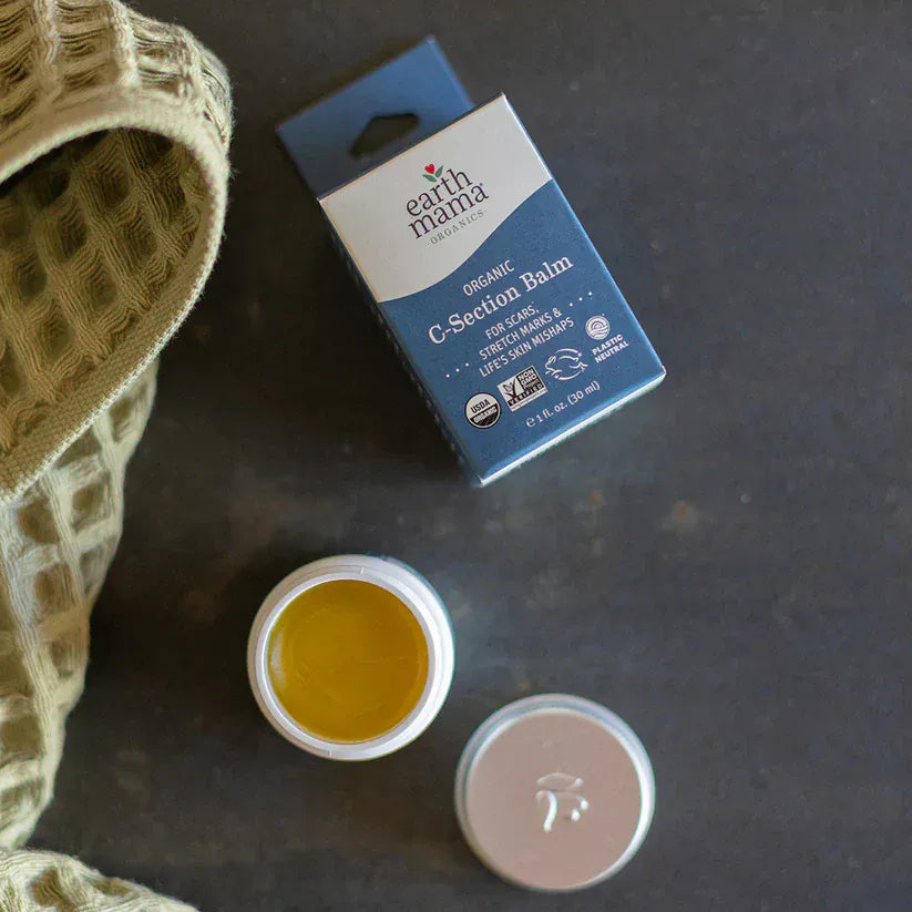 Organic C-Section Balm Earth Mama Organics Lil Tulips