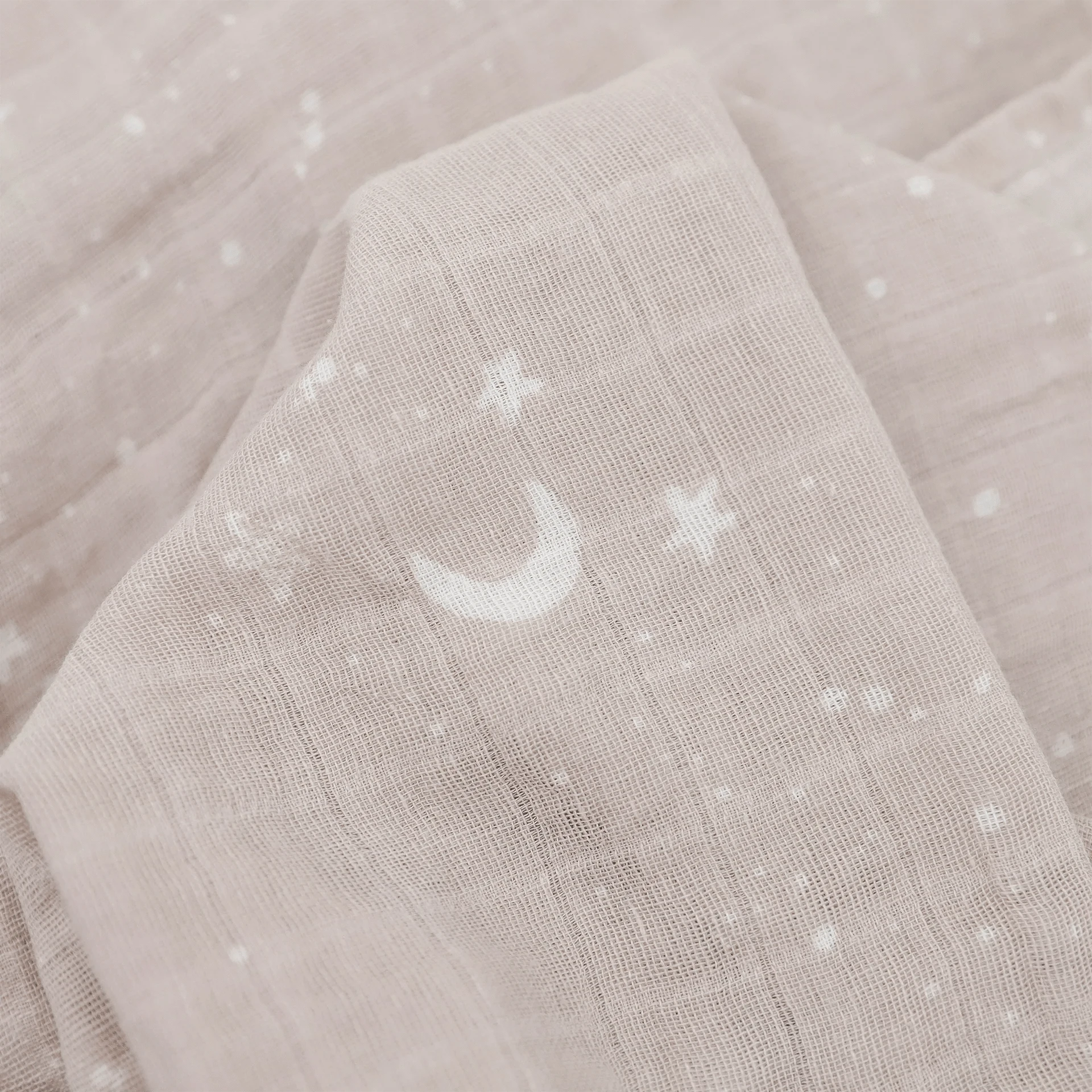 Organic Cotton Muslin Swaddle Blanket - Moon Dust Little Unicorn Lil Tulips