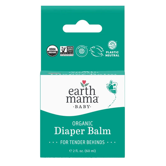 Organic Diaper Balm Earth Mama Organics Lil Tulips