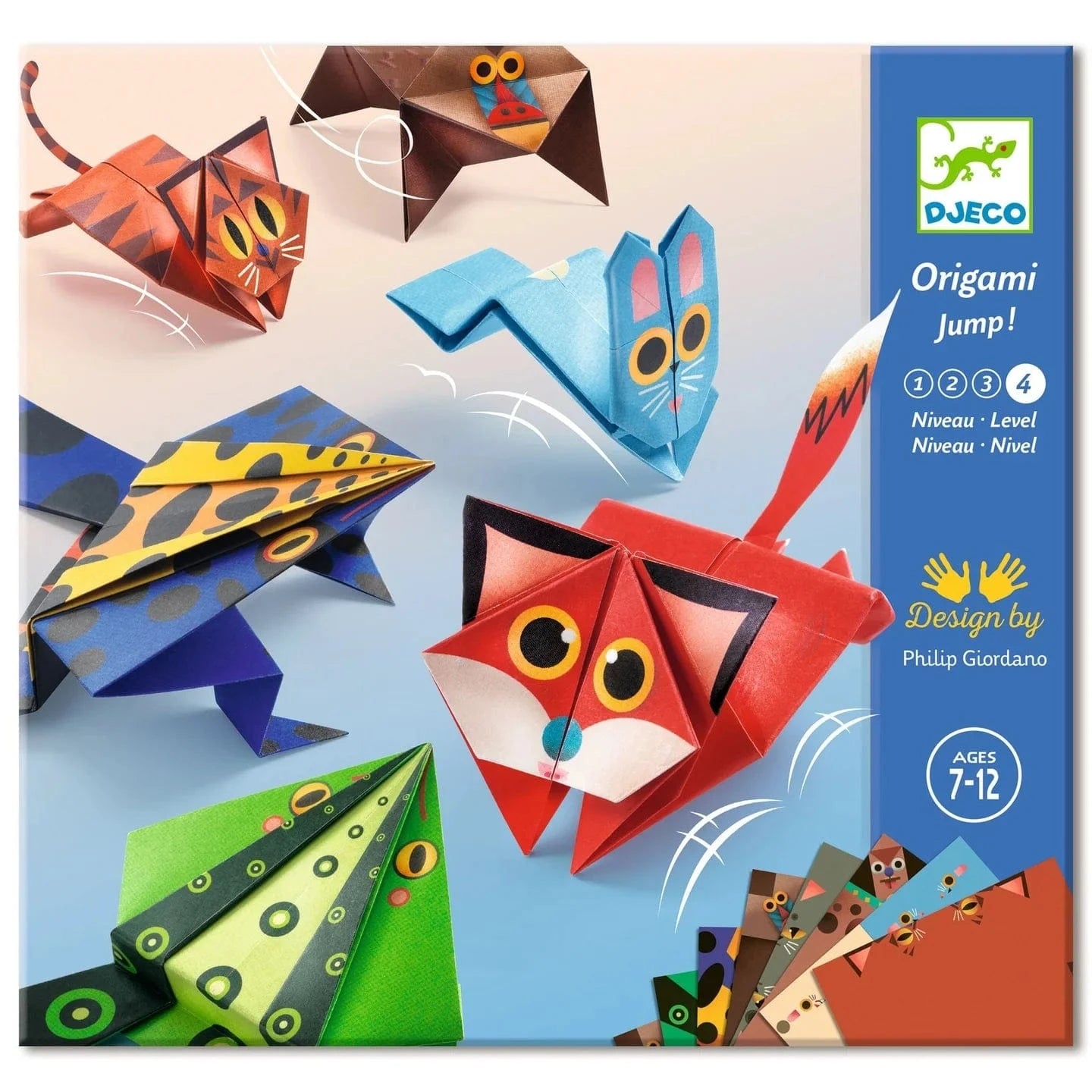 Origami Jumping Animals Djeco Lil Tulips