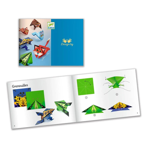 Origami Jumping Animals Djeco Lil Tulips