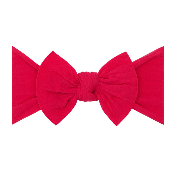 Original Knot Headband - Cranberry Baby Bling Bows Lil Tulips