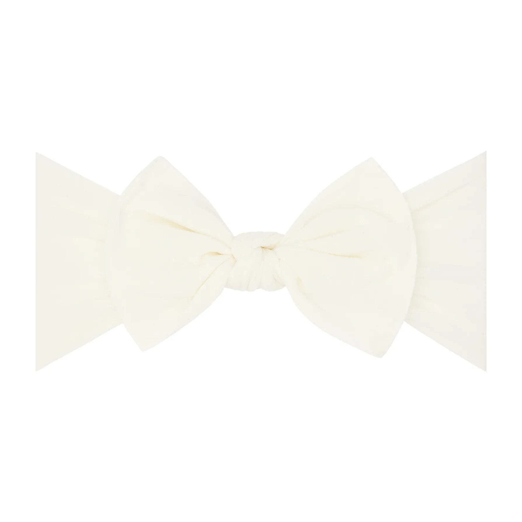 Original Knot Headband - Ivory Baby Bling Bows Lil Tulips