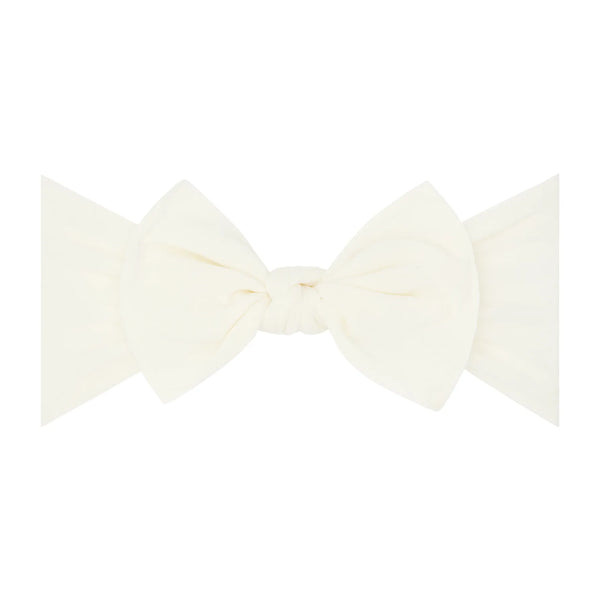 Original Knot Headband - Ivory Baby Bling Bows Lil Tulips