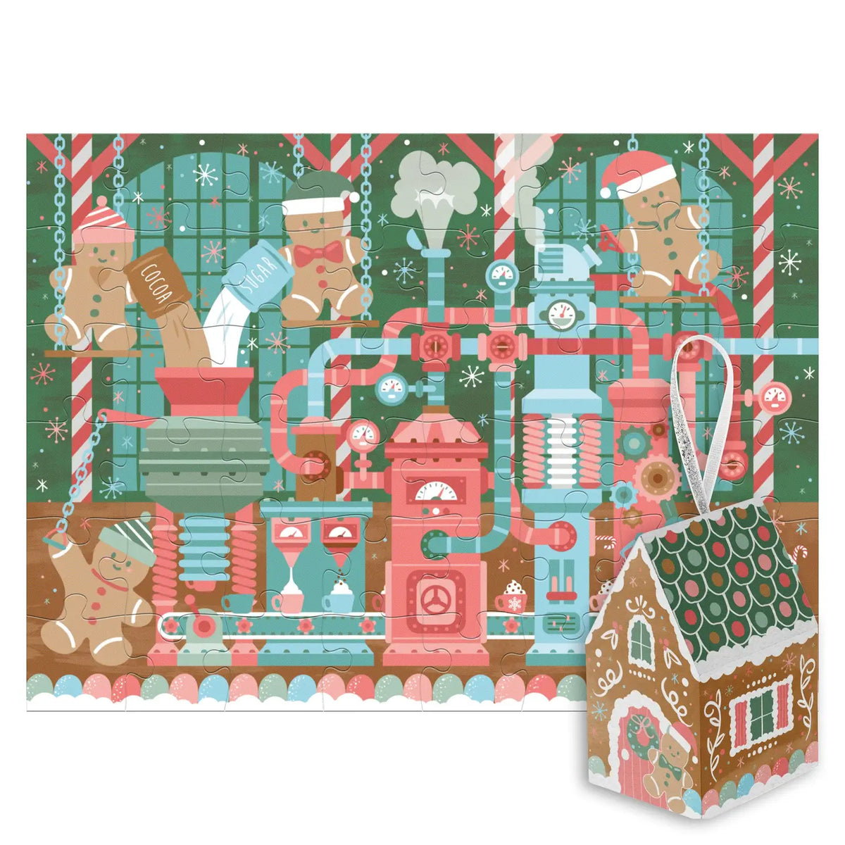 Ornament Puzzle - Gingerbread Stephen Joseph Gifts Lil Tulips