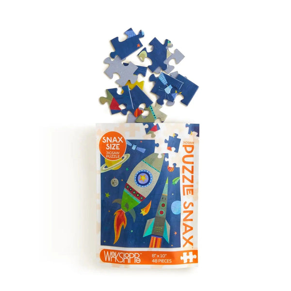 Outer Space 48 Piece Kids Puzzle Snax WerkShoppe Lil Tulips