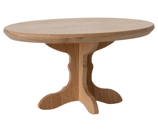 Oval dining table, Mouse - Nature Maileg Lil Tulips