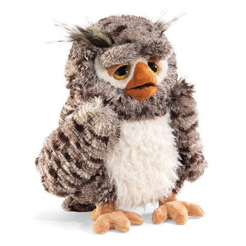 Owl, Wise Hand Puppet Folkmanis Puppets Folkmanis Puppets Lil Tulips