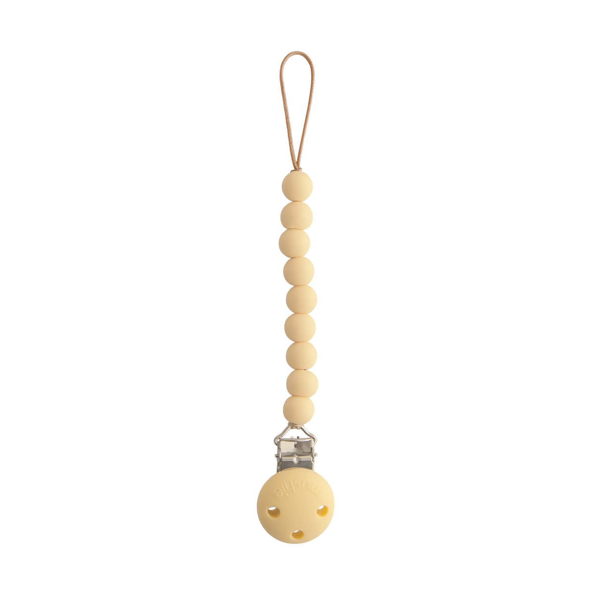 Pacifier Clip | Hera (Pale Yellow) Mushie Lil Tulips