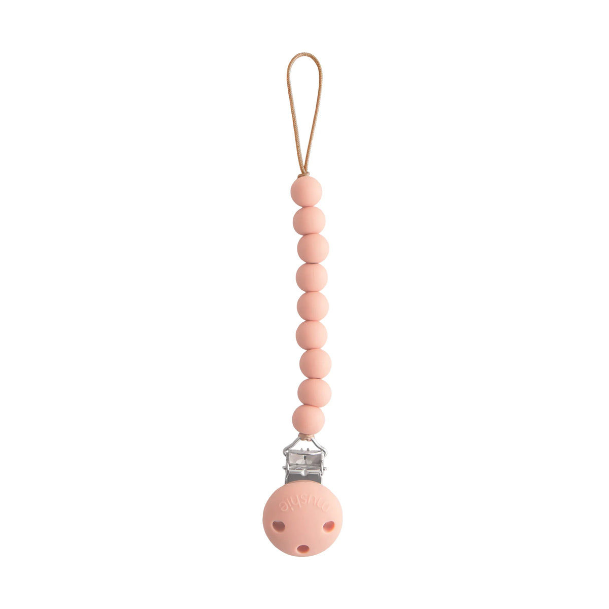 Pacifier Clip | Hera (Powder Pink) Mushie Lil Tulips