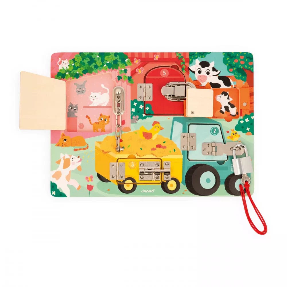 Padlocks Board - The Farm Janod Lil Tulips