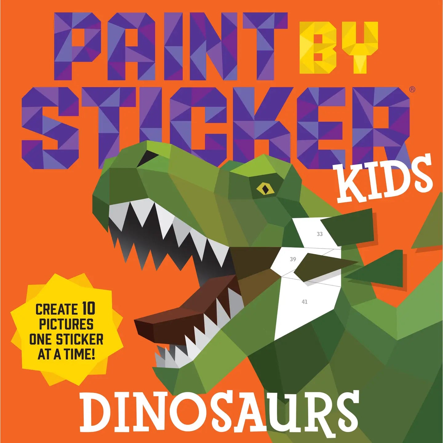 Paint by Sticker Kids: Dinosaurs Paint by Sticker Lil Tulips