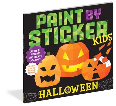 Paint by Sticker Kids: Halloween Paint by Sticker Lil Tulips