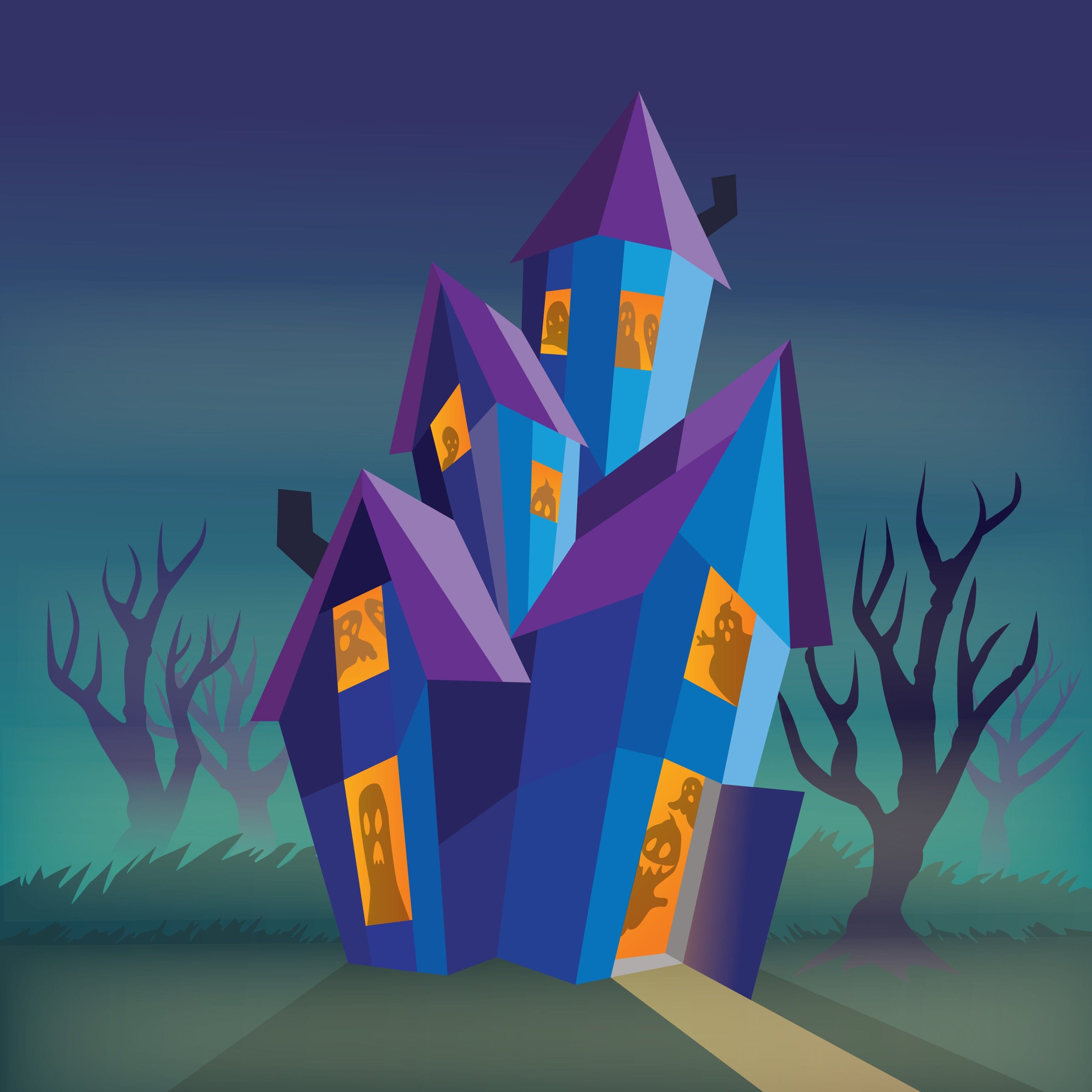 Paint by Sticker Kids: Halloween Paint by Sticker Lil Tulips