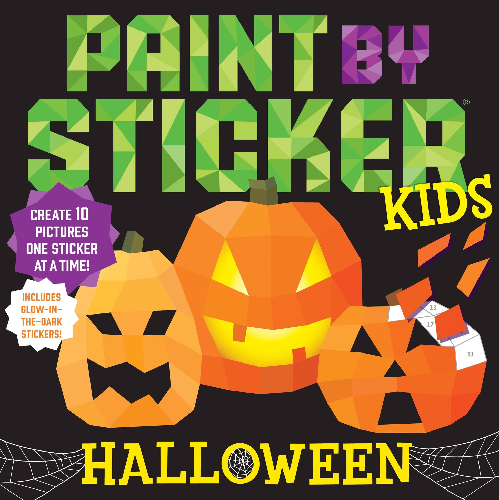 Paint by Sticker Kids: Halloween Paint by Sticker Lil Tulips