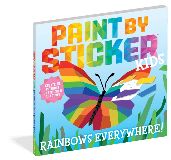 Paint by Sticker Kids: Rainbows Everywhere! Paint by Sticker Lil Tulips