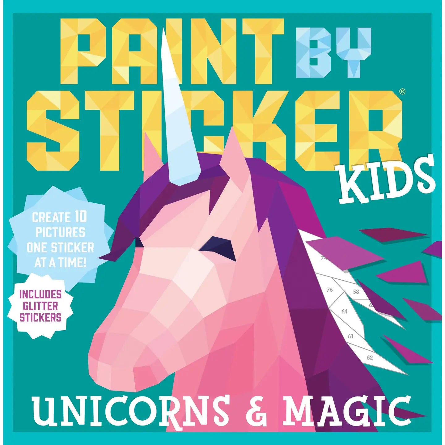 Paint by Sticker Kids Unicorns and Magic Paint by Sticker Lil Tulips