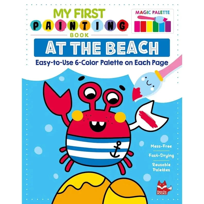 Painting Book - My First Painting: At the Beach Wellspring Lil Tulips