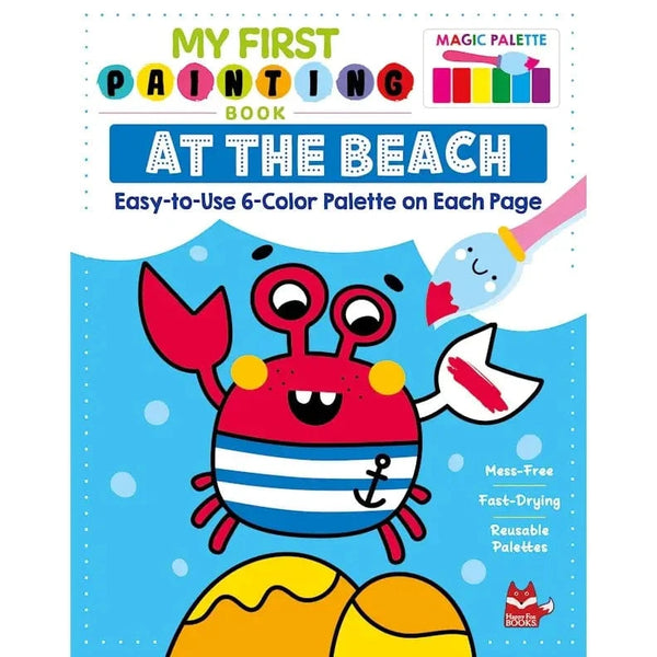 Painting Book - My First Painting: At the Beach Wellspring Lil Tulips