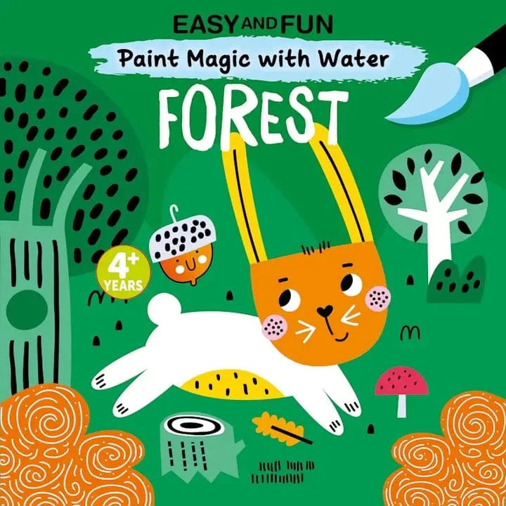 Painting Book - Paint Magic with Water: Forest Wellspring Lil Tulips