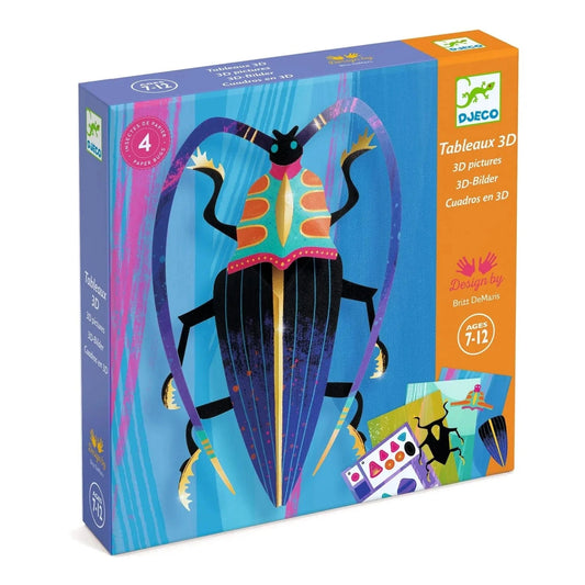 Paper Bugs Paper Creation Djeco Lil Tulips